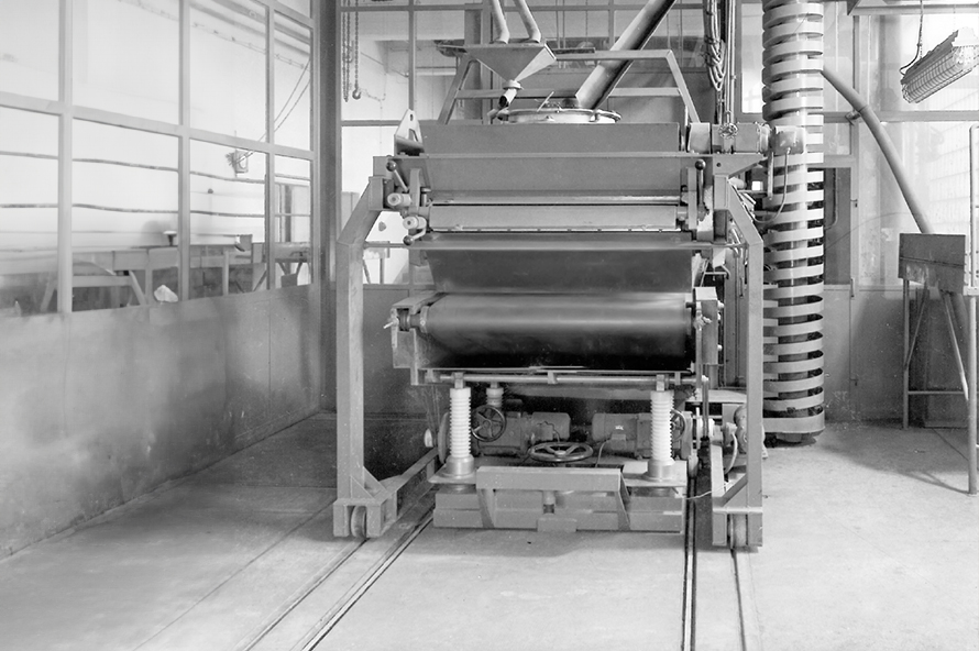 Los granos se someten a cargas electrostáticas