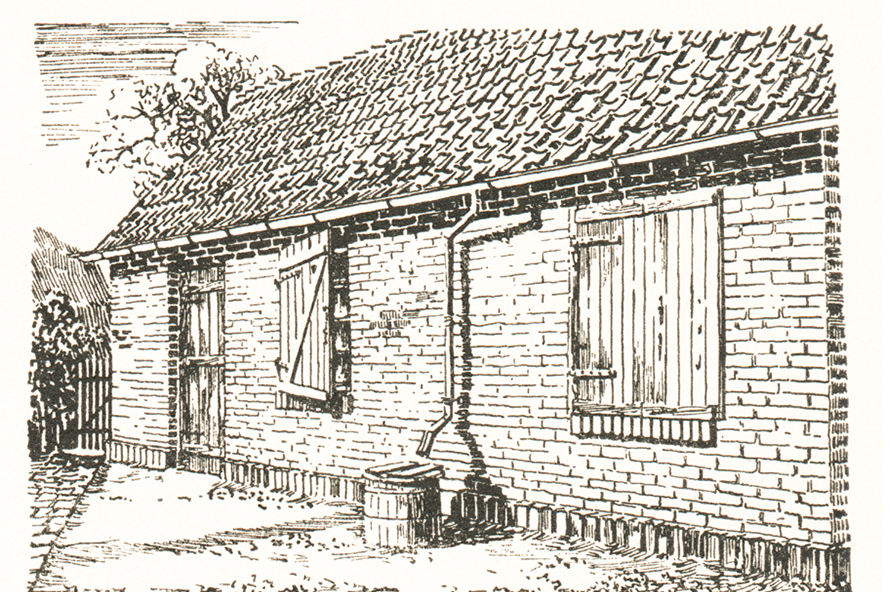 Las primeras salas de producción de VSM en el momento de su fundación en 1864