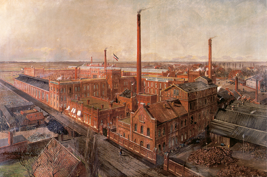 La planta de VSM alrededor de 1900