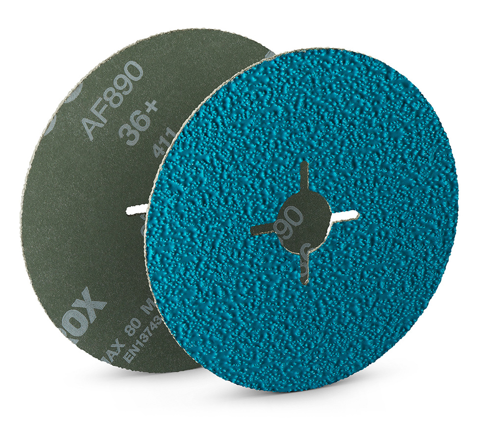 Discos de fibra ACTIROX para todos los trabajos de desbaste